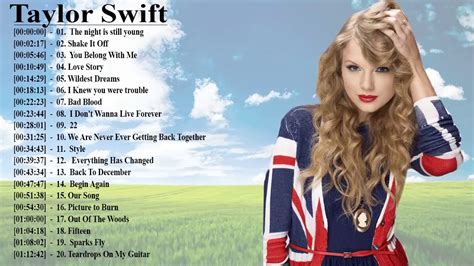 all taylor swift songs